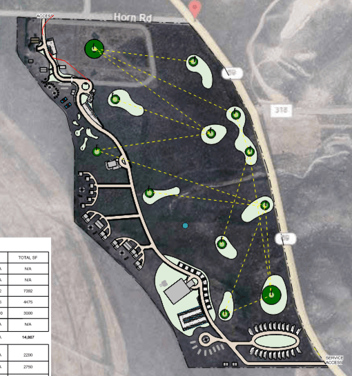 Course layout