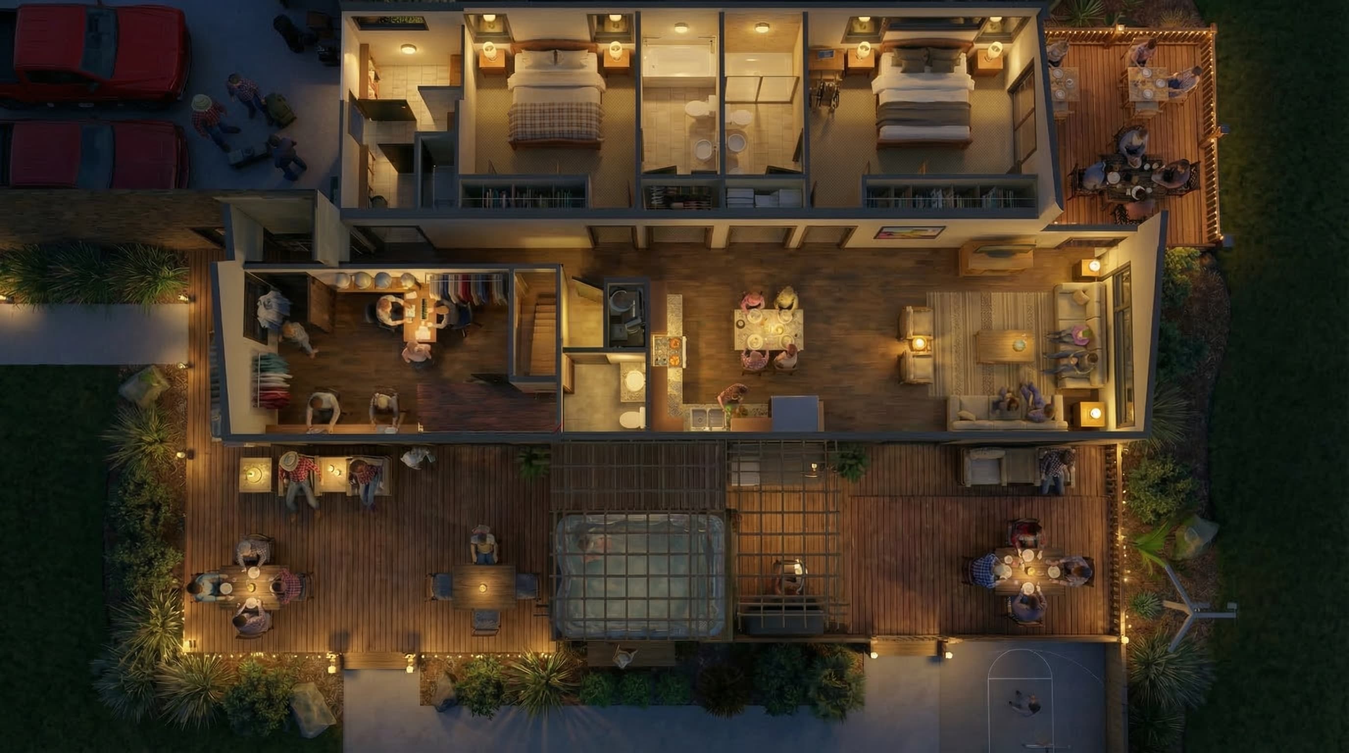 Caretaker Unit Floor Plan